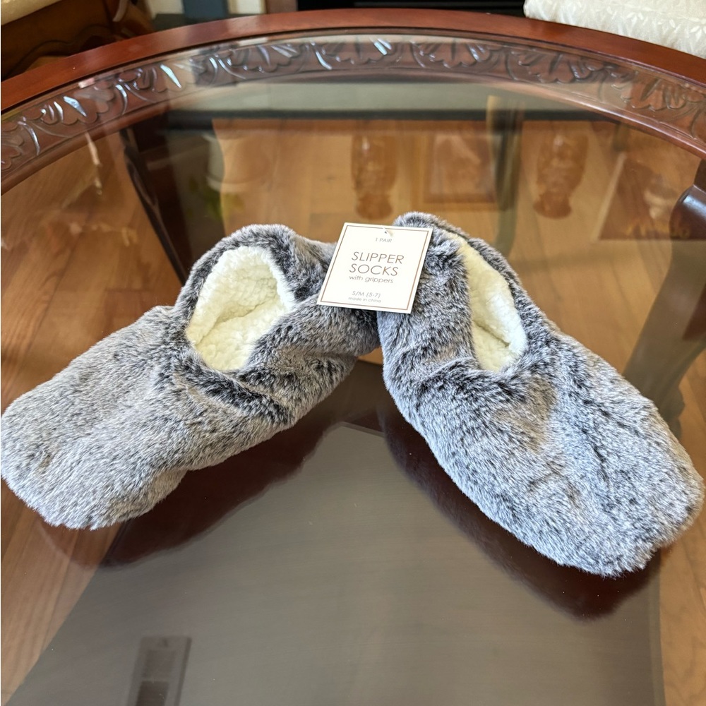 Brand new w/ tags - super soft slipper socks